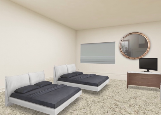 Angie and yesseniah room Design Rendering