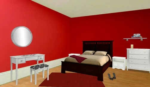 Chambre rouge