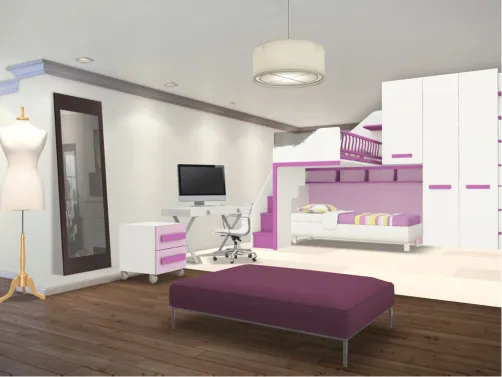 Bedroom for willa and kyla 
