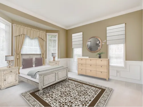 modern Victorian room