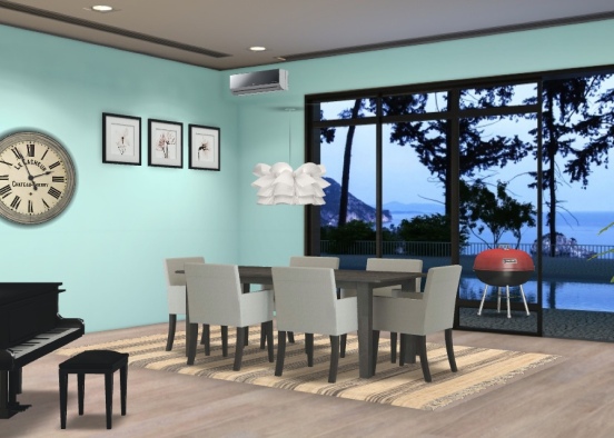 Dining and Views Design Rendering