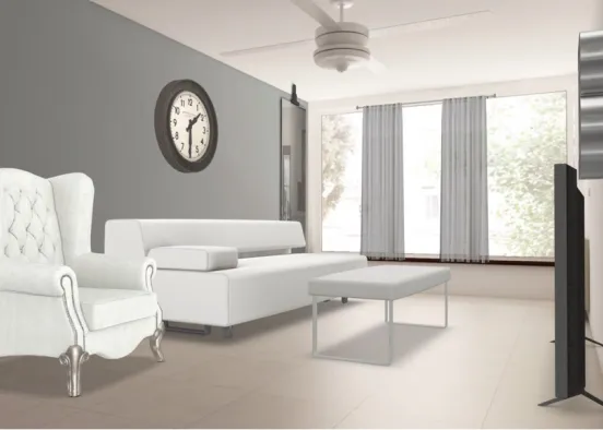 living room x Design Rendering