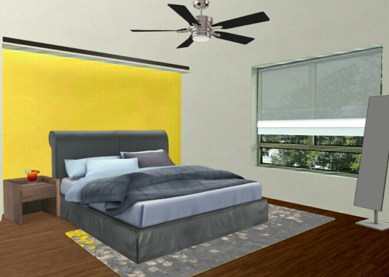 Guest bedroom 1 Design Rendering