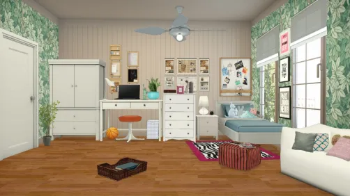My mini american room