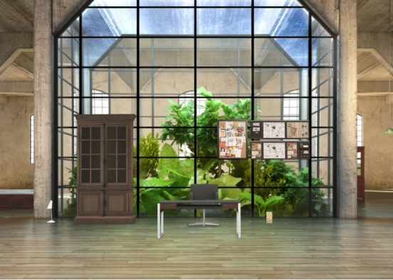 perfect office Design Rendering