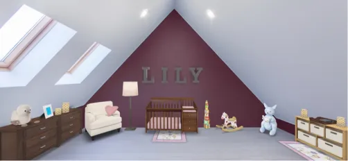 Little Girl Nursery Room