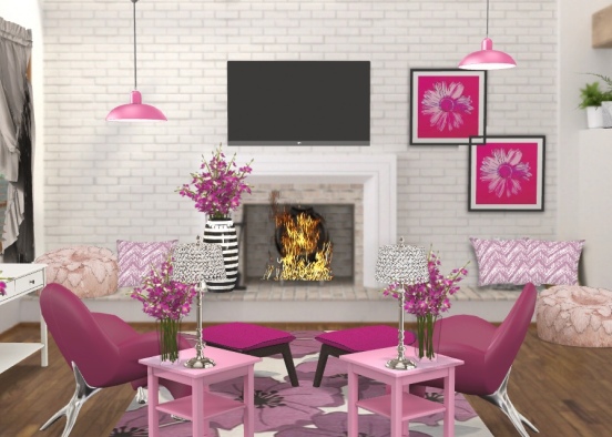 pink mood🌸 Design Rendering