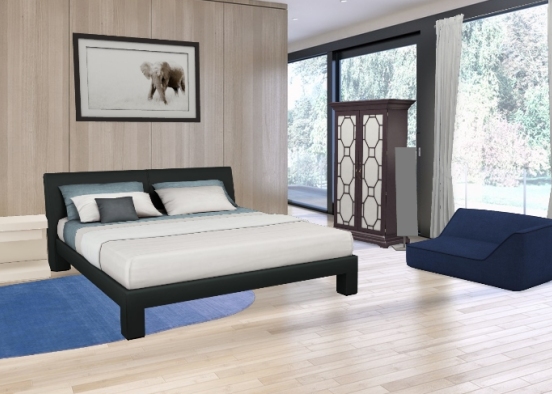 Bedroom 💙 Design Rendering