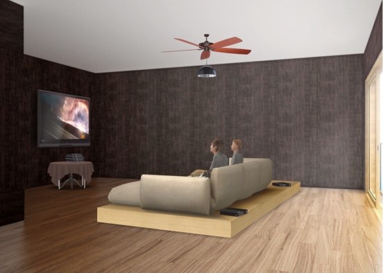 Hd gameplay living room Design Rendering