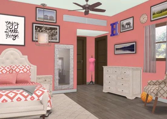 The little womans room  Design Rendering