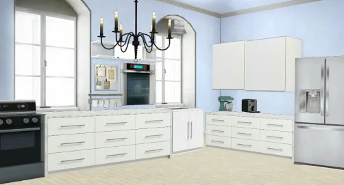 Stylish design for kitchen 