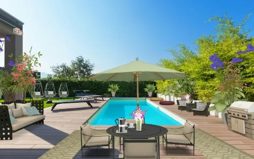 Pool house !