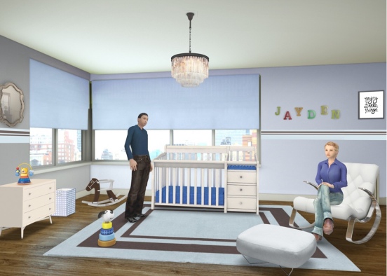 Baby Jayden’s Room Design Rendering