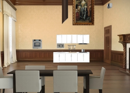 Dinner Room 👍👨‍👩‍👦‍👦 Design Rendering