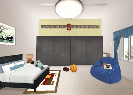 Dormitorio S Design Rendering