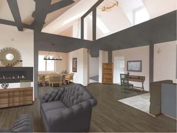 Professional interior design created with Homestyler 3D design software