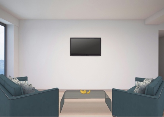 Living room 001 Design Rendering