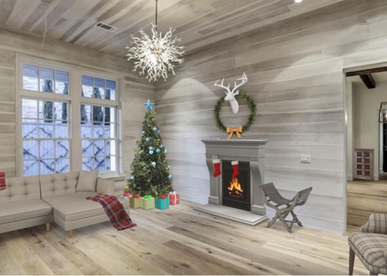Country Christmas  Design Rendering