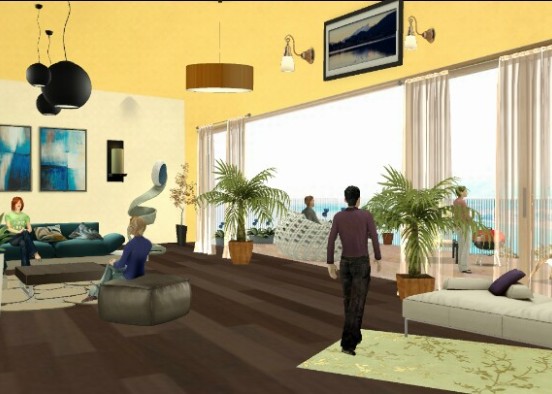 Chilled place Design Rendering