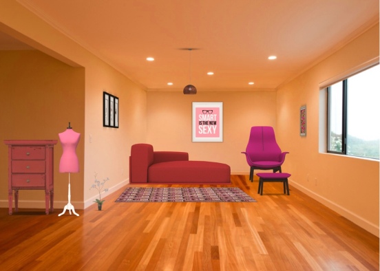 The Pink Room Design Rendering