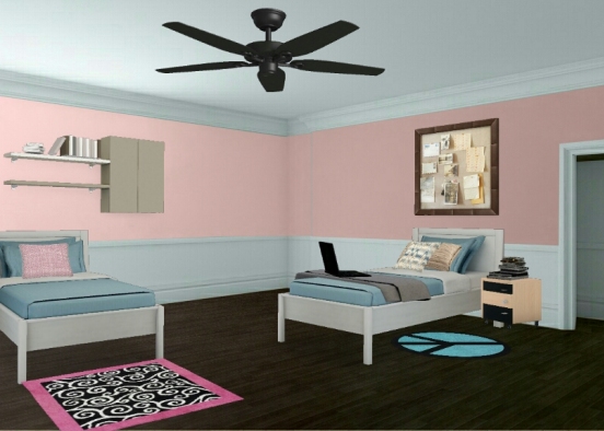 Sister room Design Rendering