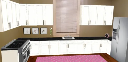 The pink kitchen 