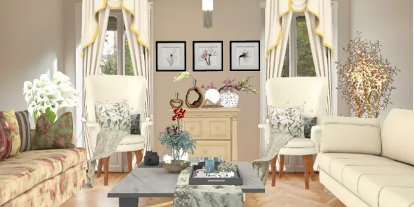 Professional interior design created with Homestyler 3D design software