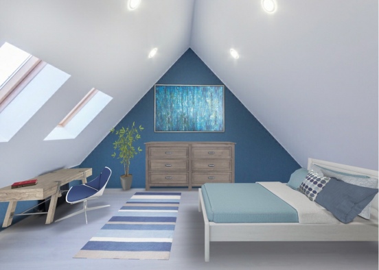 FACS Blue Room Design Rendering