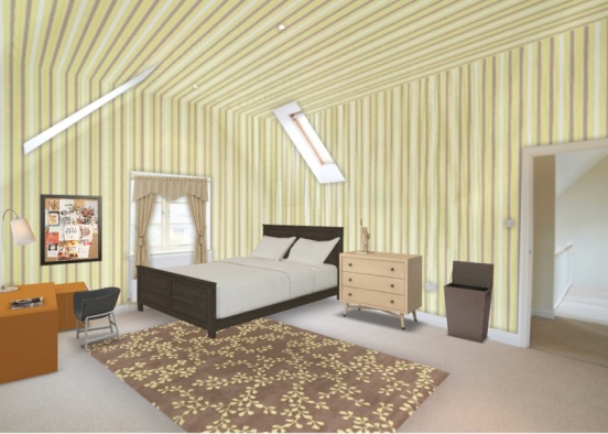 YELLOW ROOM Design Rendering