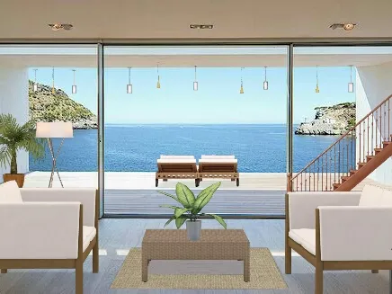 Oceanfront view Design Rendering