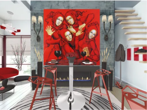 Red whimsy 
