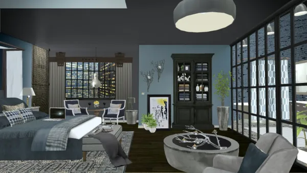 Professional interior design created with Homestyler 3D design software