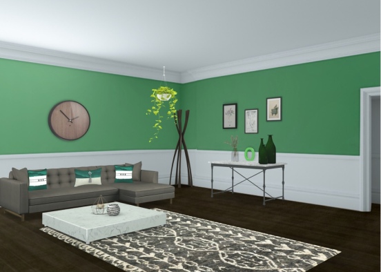 Lucious Green Living Design Rendering