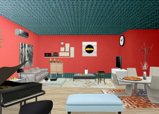 İconic room. 💄 Design Rendering