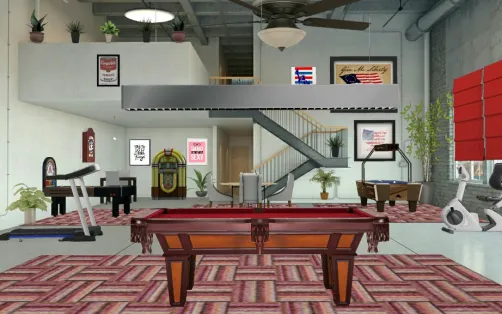 Game and exercise room