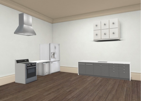 Cozy Kitchen Design Rendering