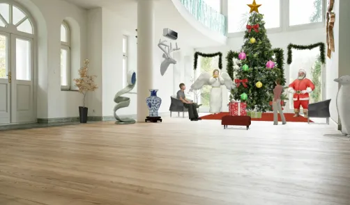Sala navideña