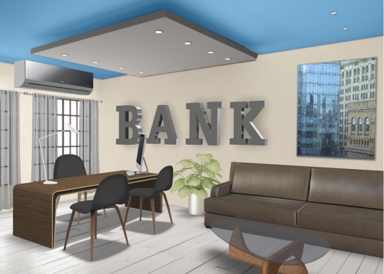 Bank Design Rendering