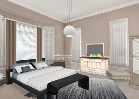 Bedroom sweet dreams Design Rendering