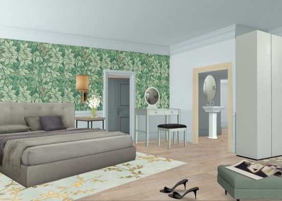 Dormitorio M. Pelayo Design Rendering