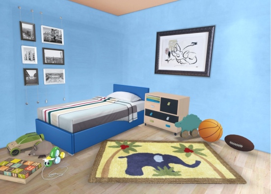 Westlys bedroom Design Rendering