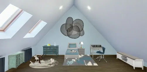 Blue Kids Bedroom