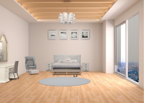 white walls all cool Design Rendering