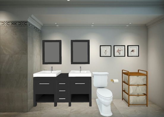 My dream home # bathroom 1 Design Rendering