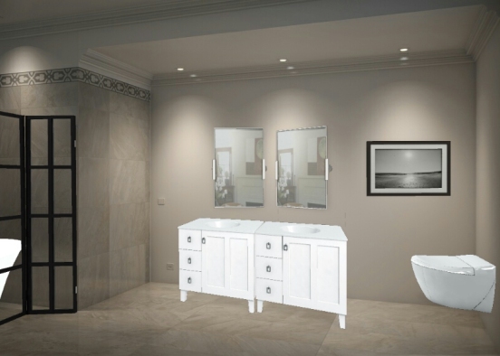 #1bathroom Design Rendering