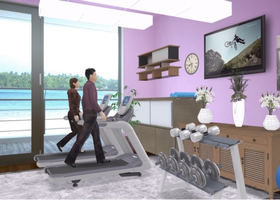 The tin’s gymroom Design Rendering
