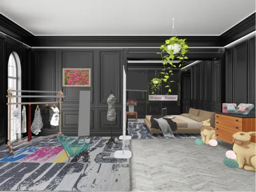 Easter bedroom 