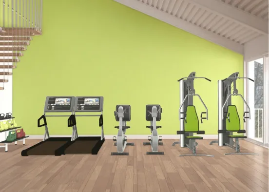 couples gym 💖 Design Rendering