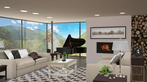 Melody by the fireplace 🔥