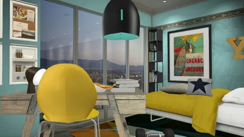 Chambre d'adolescent